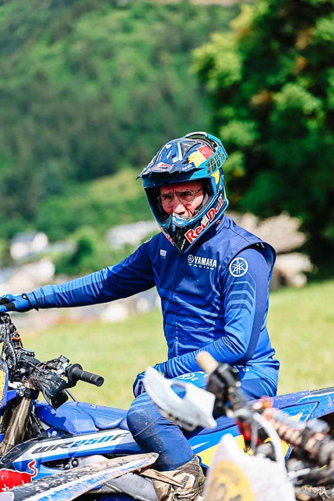 Pilote d’enduro du Moto Club Lozérien